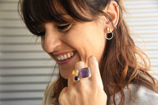 Pendientes con aros Maras - Imagen 3