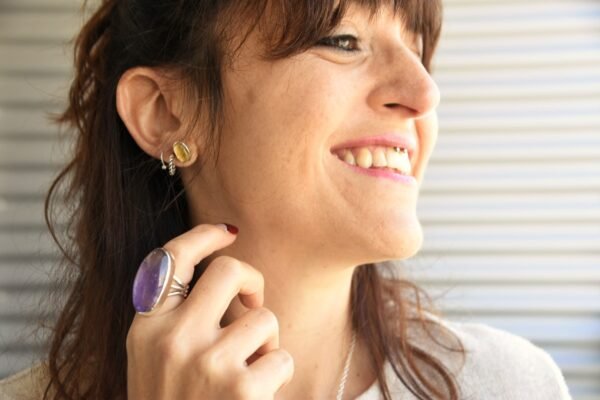 Pendientes con aros Maras - Imagen 8