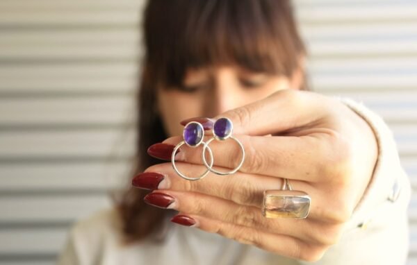 Pendientes con aros Moray